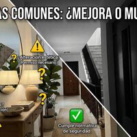 Quería cambiar el aspecto de mi rellano, feo y gris: he chocado con la comunidad y la Ley de Propiedad Horizontal