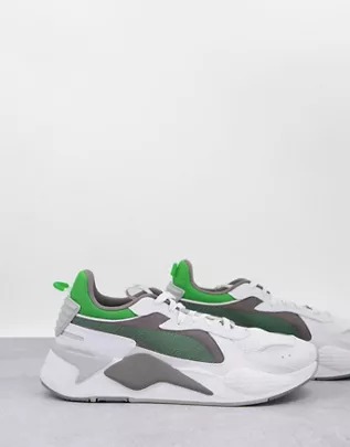 Zapatillas de deporte blancas y grises RS-X Hard Drive de PUMA