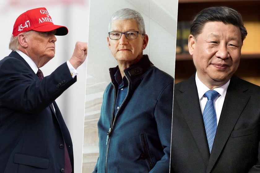 La nueva Apple no quiere interrupciones en sus desarrollos. Así que ha "mandado" a Tim Cook a cenar con Trump y Xi Jinping