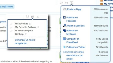 Mozilla mejora las recopilaciones de extensiones para Firefox
