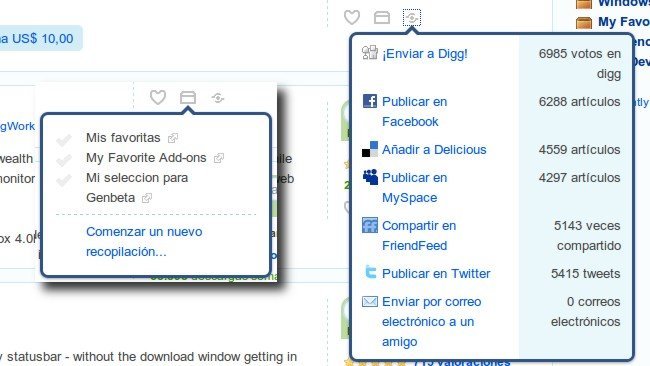 Mozilla mejora las recopilaciones de extensiones para Firefox