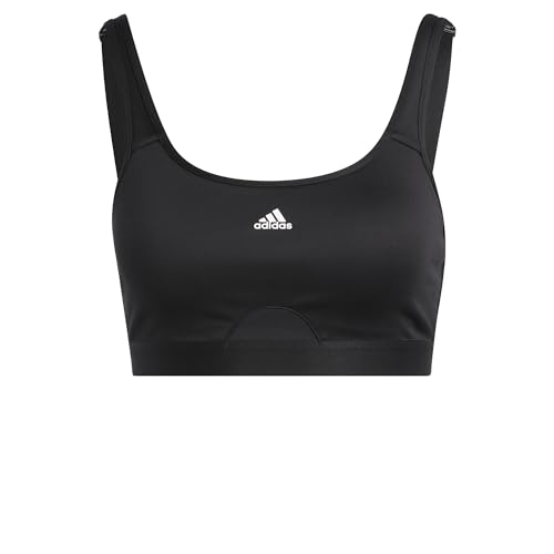 adidas Mujer TLRD Move Alto impacto sujetadora deportivos, Black, XXS