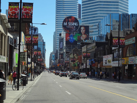 Yonge Street South Of College Street Toronto