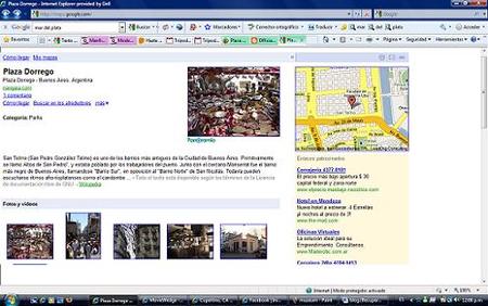 Place Pages for Google Maps, toda la información de diferentes destino