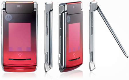 Motorola V10, sencillo y estilizado