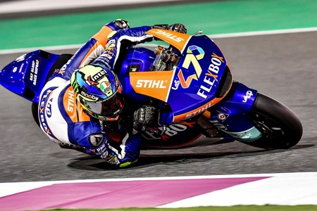 Baldasarri sorprende en Catar y se cuela entre los favoritos en los entrenamientos libres de Moto2