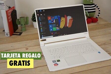 Compra un portátil Acer en PcComponentes en octubre y llévate gratis una tarjeta regalo de 500 euros