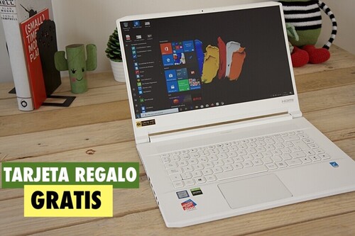 Compra un portátil Acer en PcComponentes en octubre y llévate gratis una tarjeta regalo de 500 euros