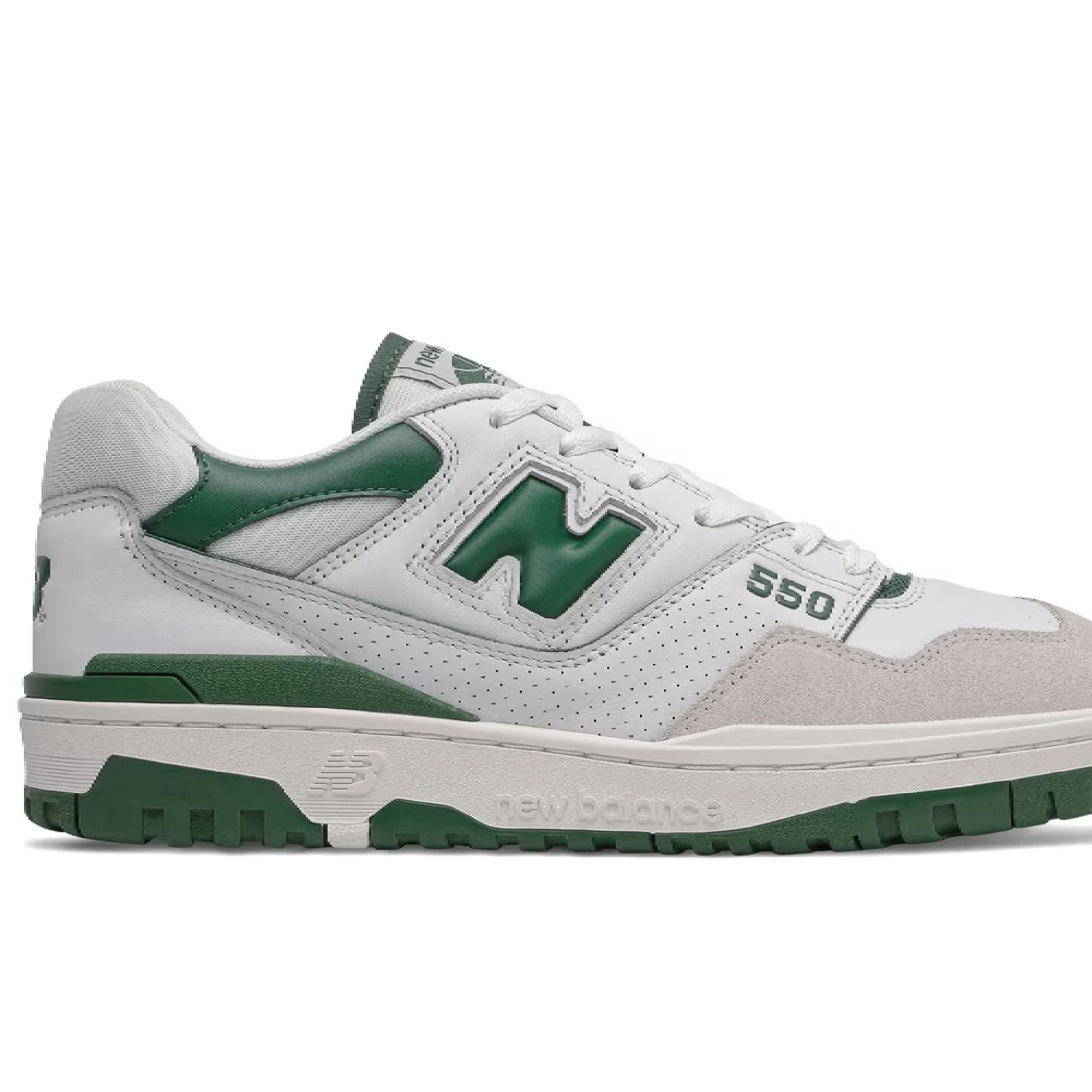 Zapatillas casual unisex 550 New Balance Blanco / Verde

