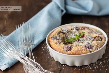 Receta de clafoutis de cerezas