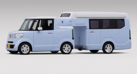 No es de juguete, es una caravana tamaño Kei Car
