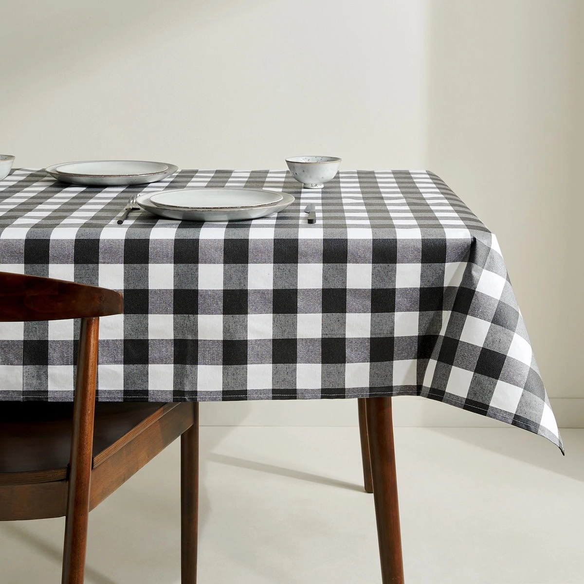 El Corte Inglés - Mantel antimanchas resinado Vichy El Corte Inglés.