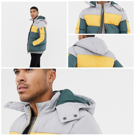 En ASOS tenemos la chaqueta de plumas Soul Star con el estampado más alegre al 50% de descuento