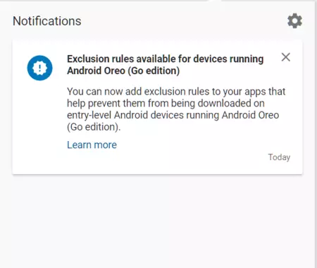 Android Go 開発者