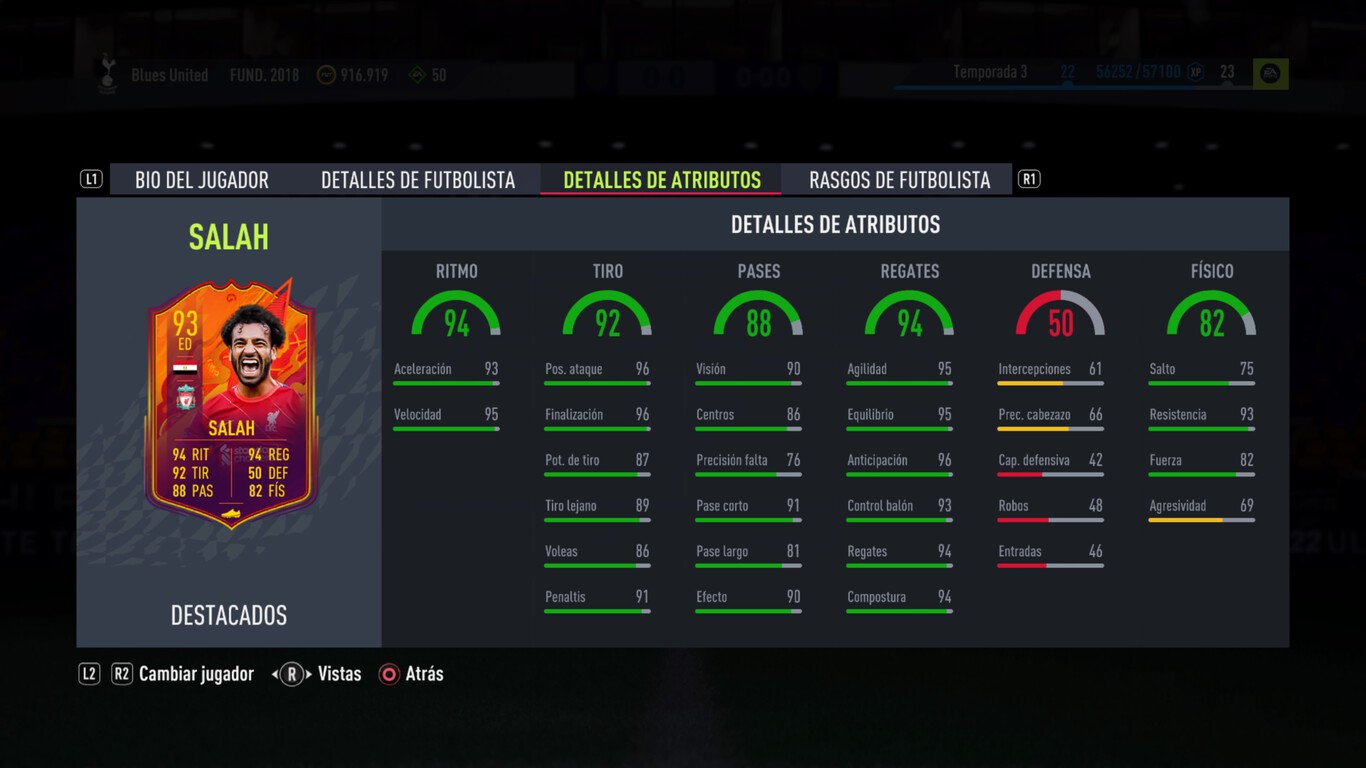 FIFA 22 HEADLINERS. Todas las cartas destacadas del Equipo 2 Headliners y sus detalles de atributos