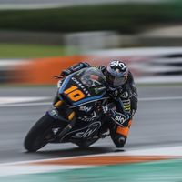 Luca Marini consigue la segunda pole de su vida en el GP de Valencia