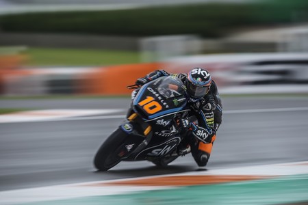 Luca Marini consigue la segunda pole de su vida en el GP de Valencia