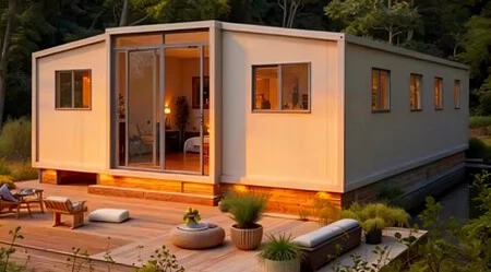Casa Prefabricada Con Estructura De Acero