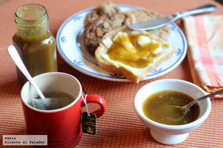 Mermelada de ciruelas claudias y especias chinas. Receta