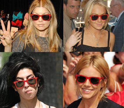 ¿Cómo es que todavía no te has comprado unas gafas de sol rojas?
