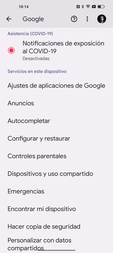 Servicios En Este Dispositivo