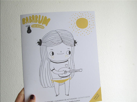 Bababum: el cuaderno de vacaciones para que los niños se entretengan y escuchen música