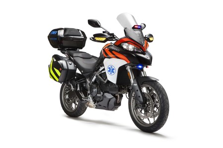 La Ducati Multistrada 950 se estrenará en competición salvando vidas en Pikes Peak