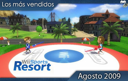 Los juegos más vendidos en España. Agosto 2009