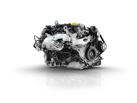 Motor de Renault girado 49º