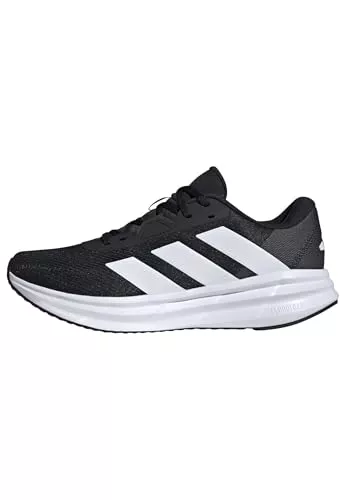 adidas Hombre Galaxy 7 Running Shoes, Core Black/Cloud White/Carbon, 41 1/3 EU