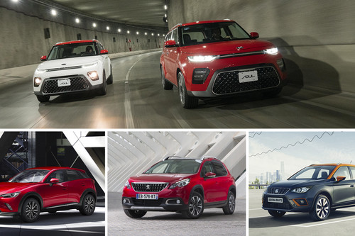KIA Soul 2020 vs. SEAT Arona, Mazda CX-3 y Peugeot 2008: los B-SUV en batalla de estilo