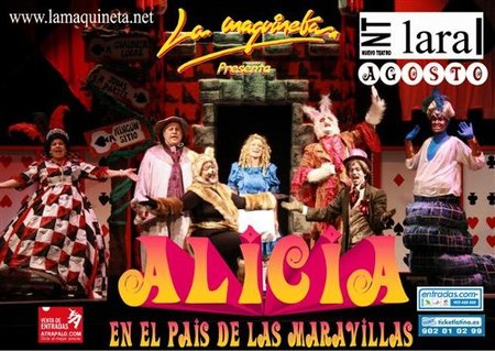 "Alicia en el país de las maravillas", espectáculo musical en Madrid