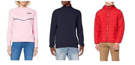 Chollos en tallas sueltas de vestidos, chaquetas y camisetas de marcas como Pepe Jeans, Lee o Desigual en Amazon