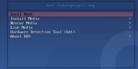 Instalación Fedora Internet