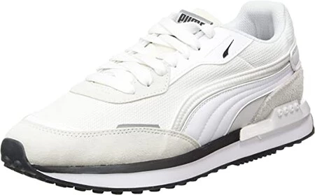 Las Zapatillas Clasicas De Puma Llegan A Tu Armario Con Descuento Para Lucir Un Look A Blanco Y Negro Por Demas Cool Este Otono