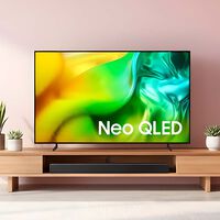 Televisión Samsung con inteligencia artificial y retroiluminación por zonas. Tiene precio de remate  
