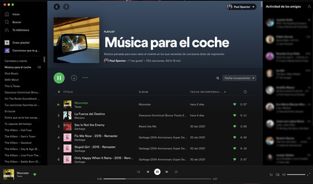 Spotify renueva su aplicación para Windows 10 y macOS: con nuevo reproductor, ahora es más fácil crear listas