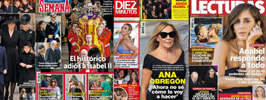 La rajada de Anabel Pantoja sobre Omar Sánchez, el tenso reencuentro entre Letizia Ortiz y Don Juan Carlos y el desconsuelo de Ana Obregón tras el fallecimiento de su padre: estas son las portadas del miércoles 21 de septiembre 