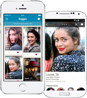 Happn: una red social para saber quién es esa persona con la que te has cruzado en la calle