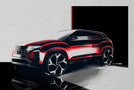 El Hyundai Creta prepara su rediseño: los primeros teasers dejan poco a la imaginación