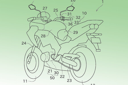 Una revolucionaria Kawasaki híbrida con KERS podría estar cerca de hacerse realidad, según estas patentes