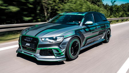 ABT Audi RS6-E: un misil híbrido de 730 CV, que se convierten en 1.068 CV al toque de un botón