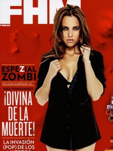 Ana Fernández, de muerte, en FHM