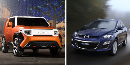 Los Toyota FT-4X y Mazda CX-7 podrían fabricarse juntos, pero no serán el mismo modelo