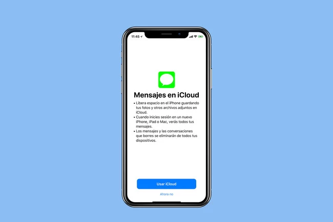 Mensajes en iCloud