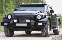 Combat T-98  el Hummer ruso