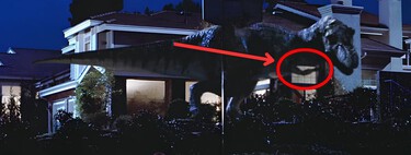 Se você pausar Jurassic Park: O Mundo Perdido no minuto 1:48:43, verá que o T-Rex tem complexo de Michael Jordan 