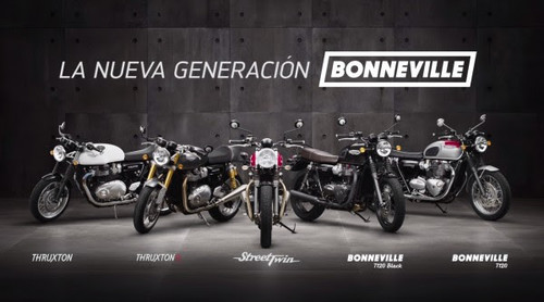 Triumph lanza la nueva gama clásica con cinco modelos