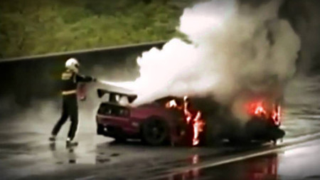 Accidente Tetsuya Ota Fuji 1998