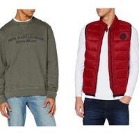 Chollos en tallas sueltas suéteres, sudaderas y chalecos Pepe Jeans para hombre a la venta en Amazon